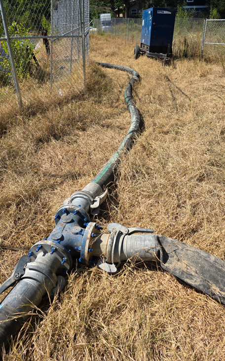 Job site dewartering